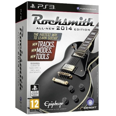 Rocksmith 2014 (игра + кабель для гитары) [PS3, английская версия]